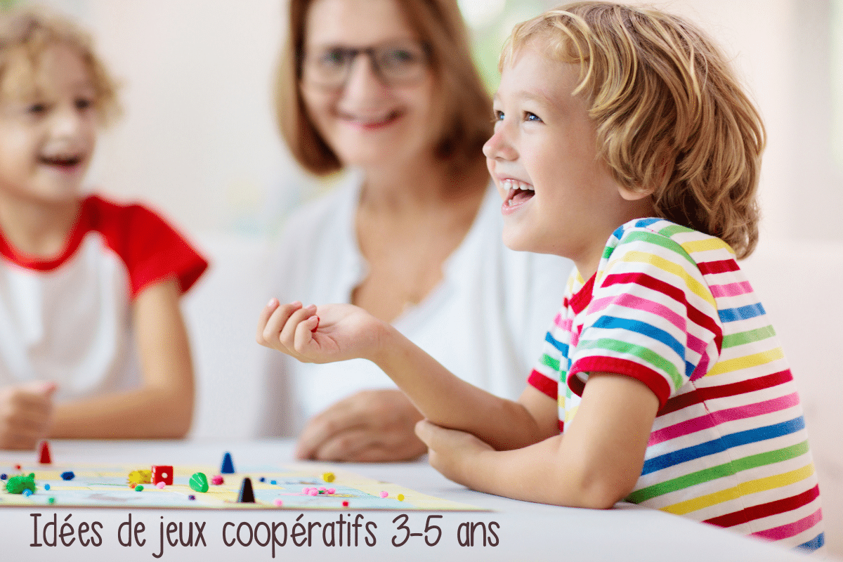 4 idées de jeux coopératifs pour les enfants d’âge préscolaire