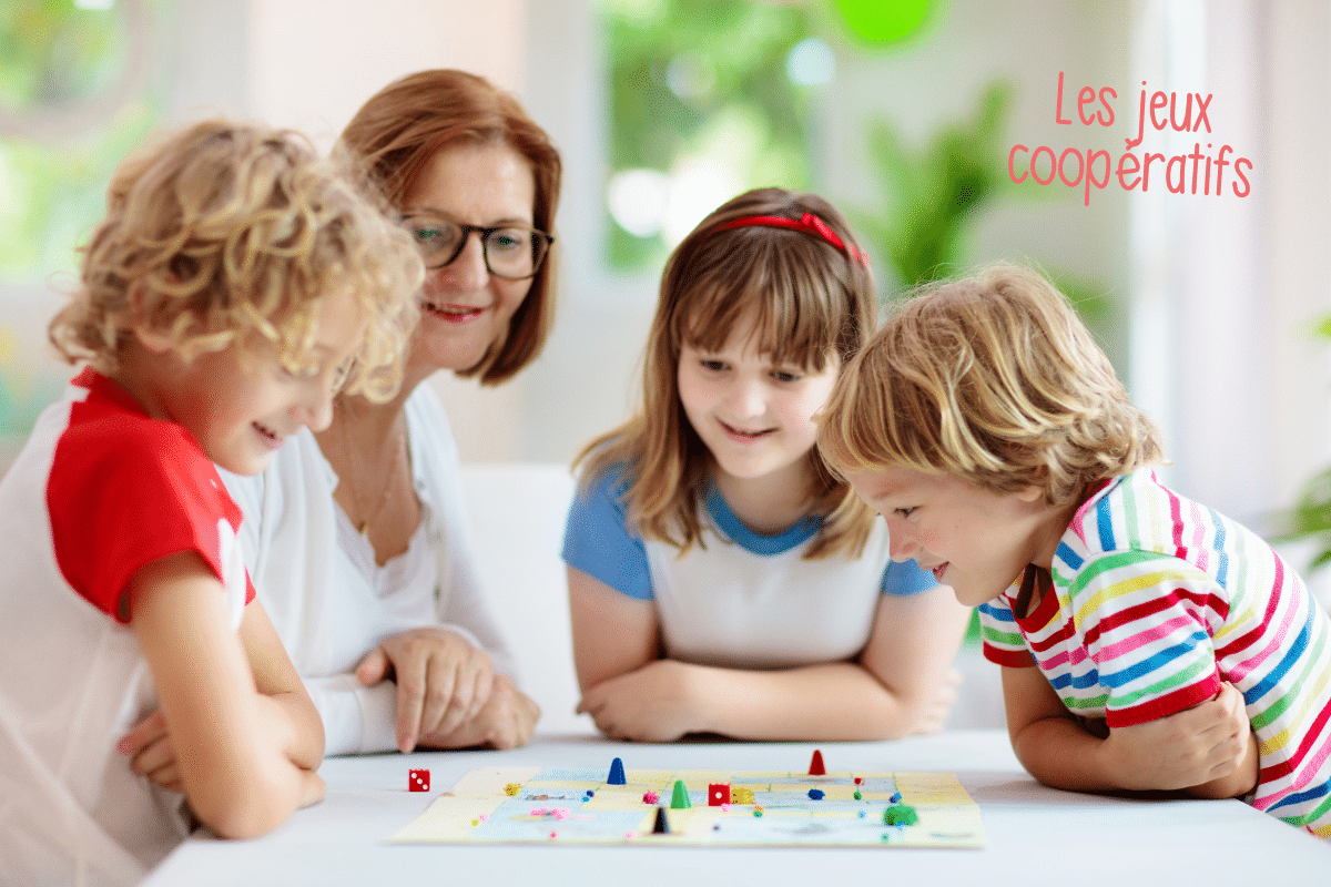 Les jeux coopératifs avec les enfants de 3 à 5 ans