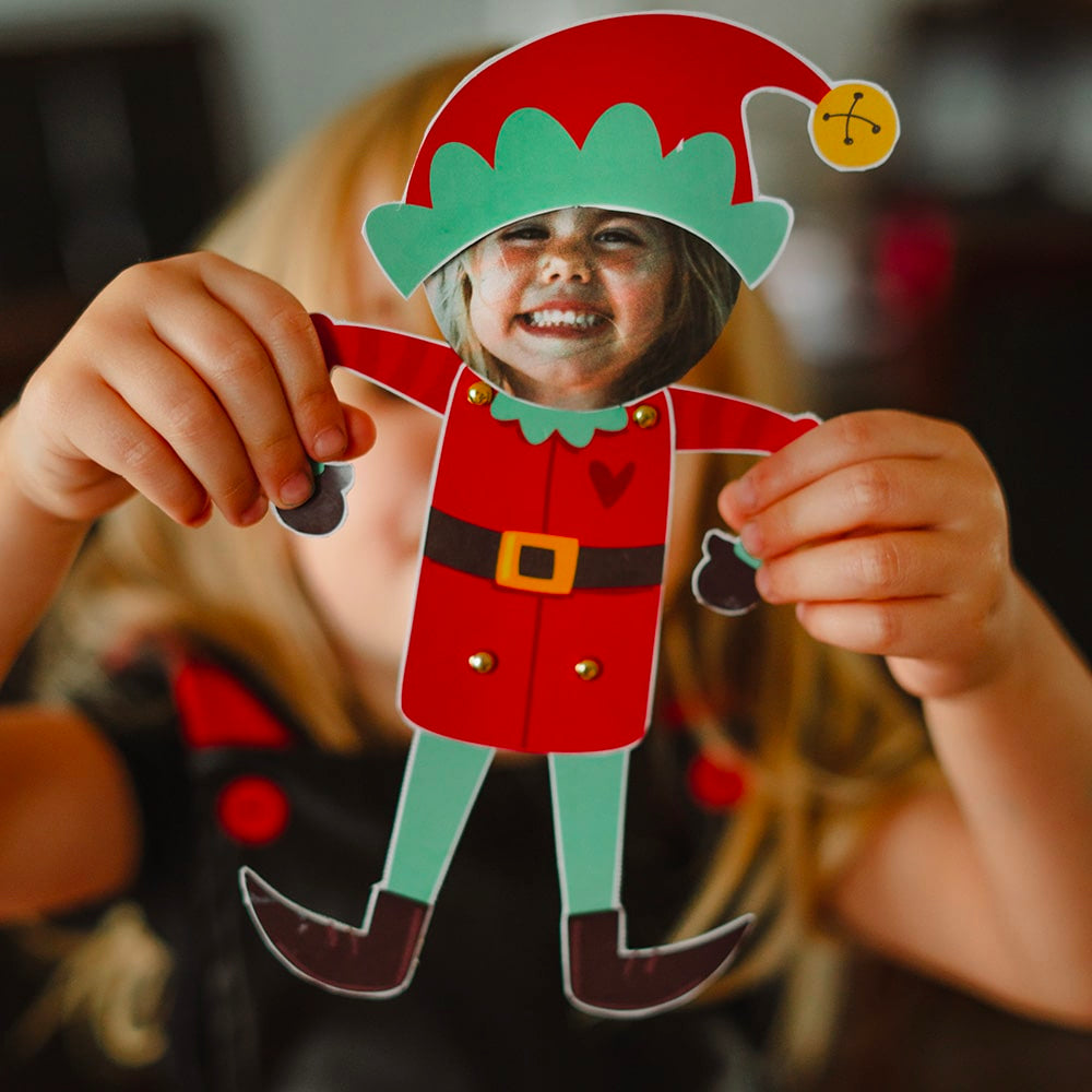 Télécharge ton bricolage gratuit de lutin