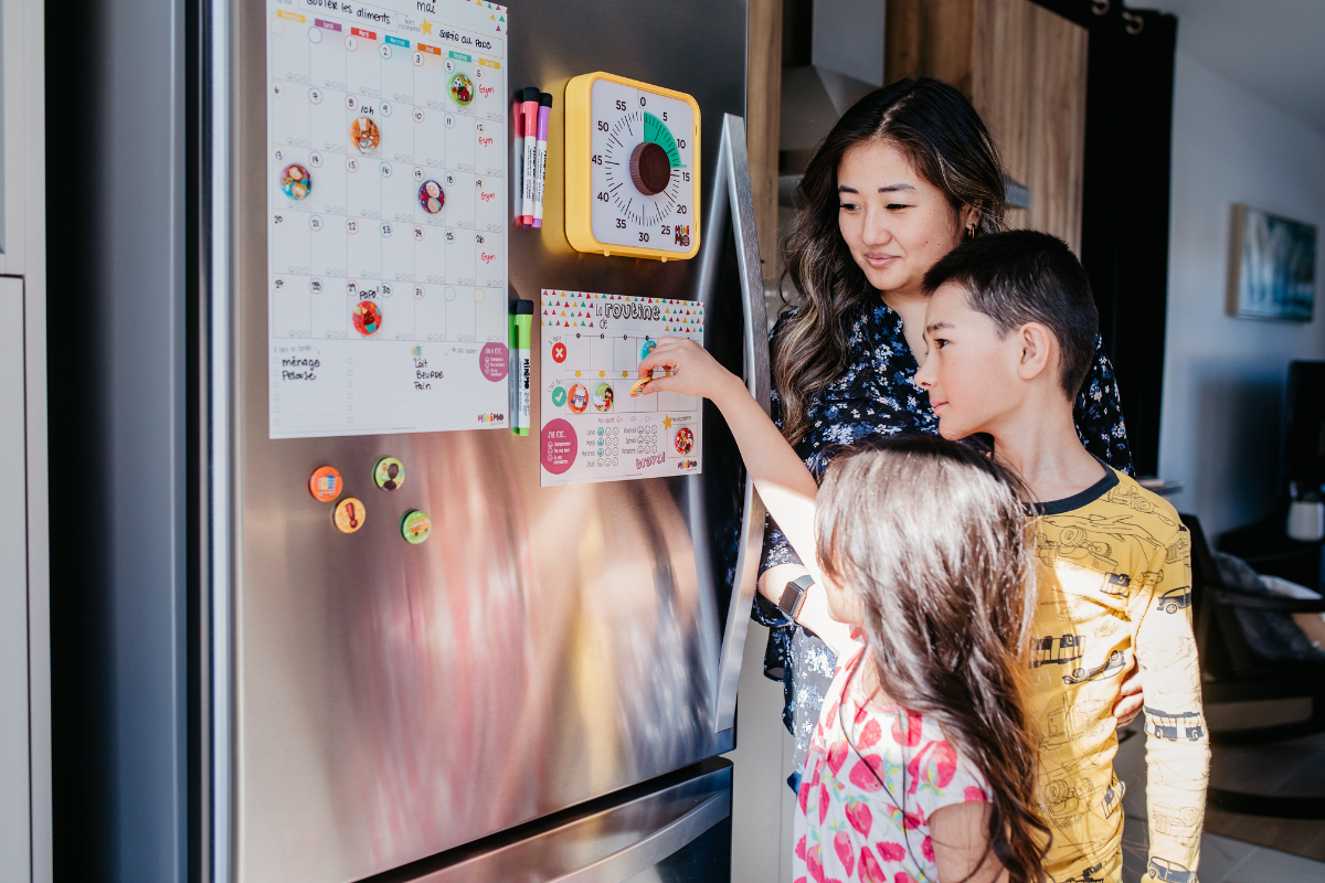 5 avantages d’élaborer une routine avec tes minis