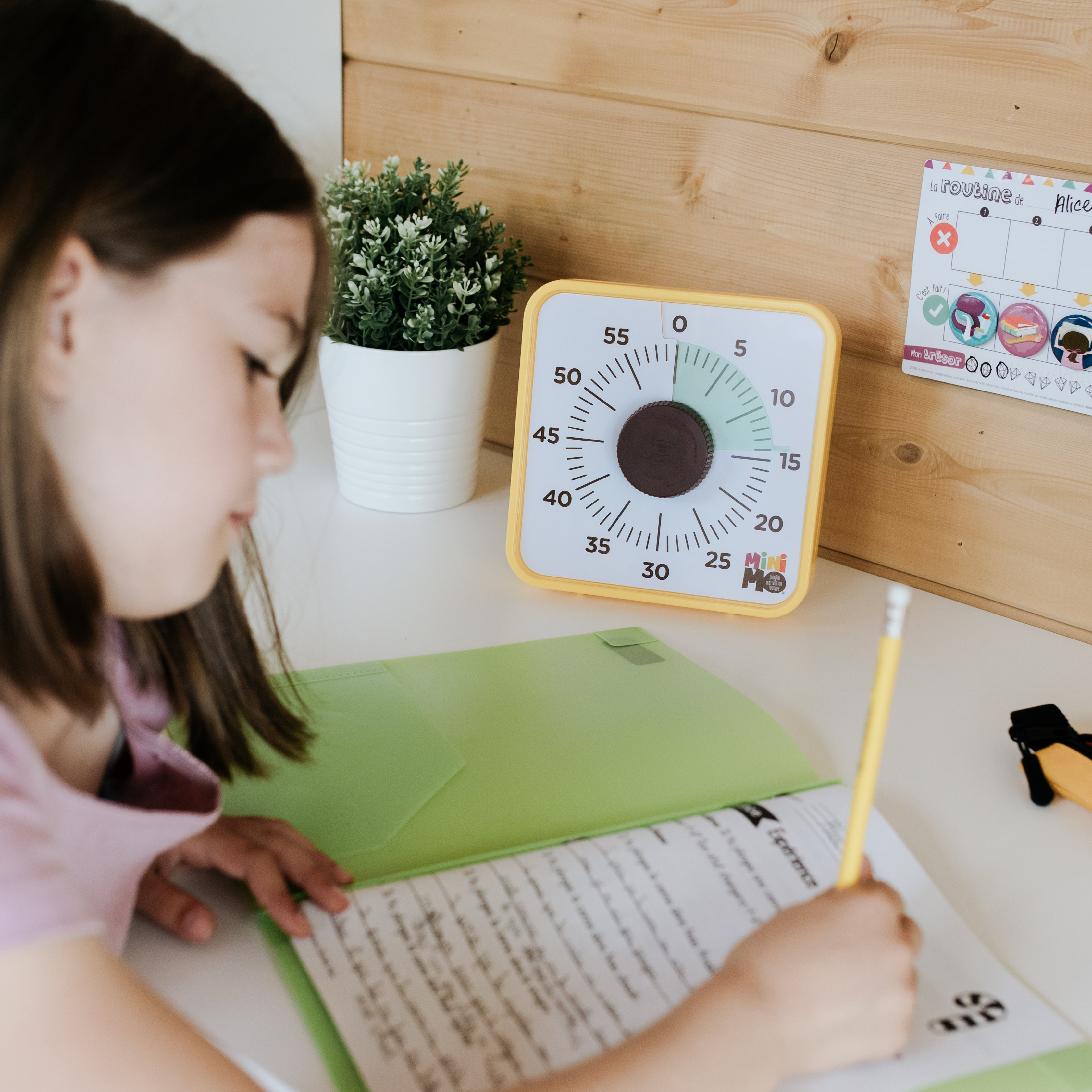 Minuteur visuel magnétique