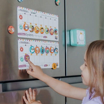 Mini minuteur visuel magnétique