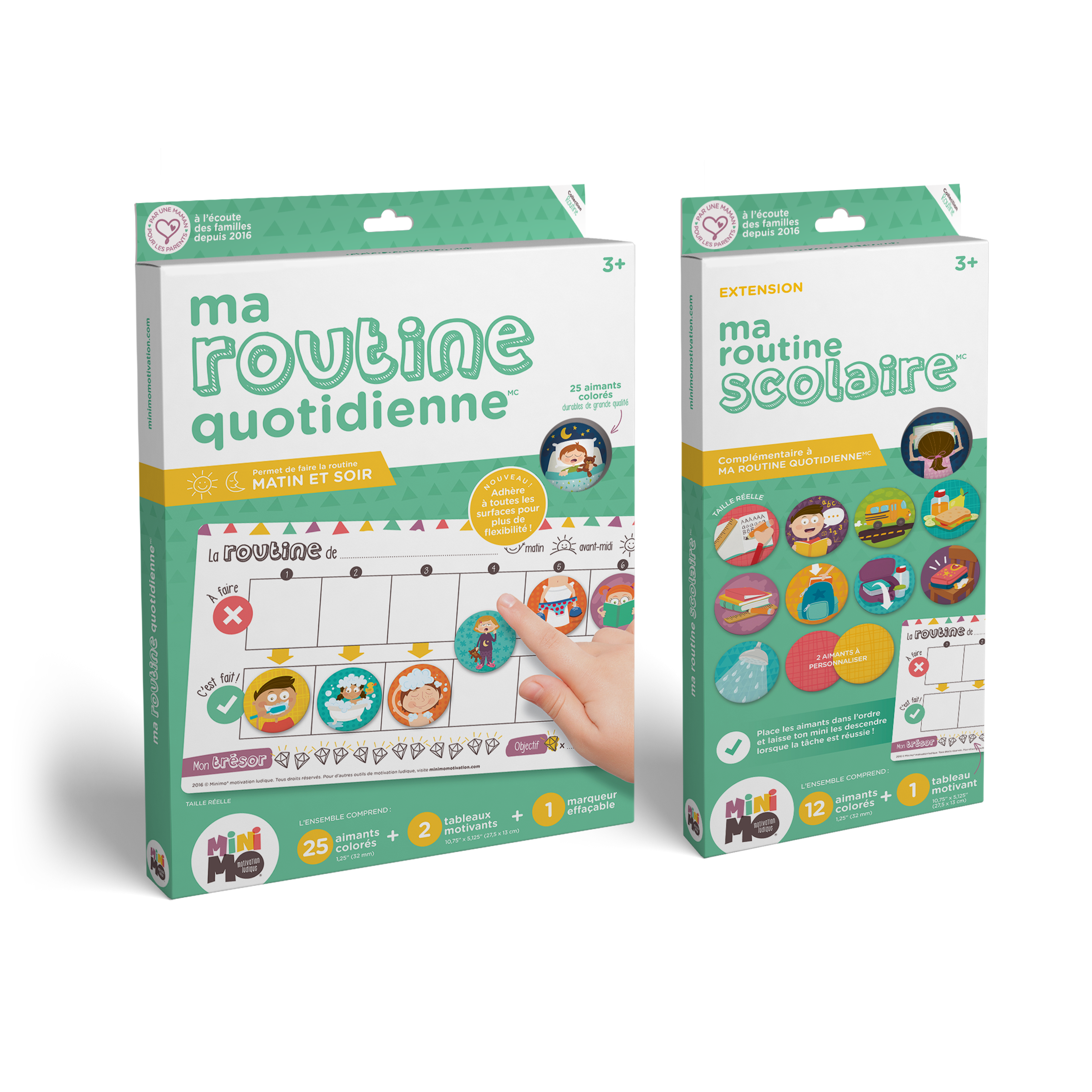 Petit écolier motivé