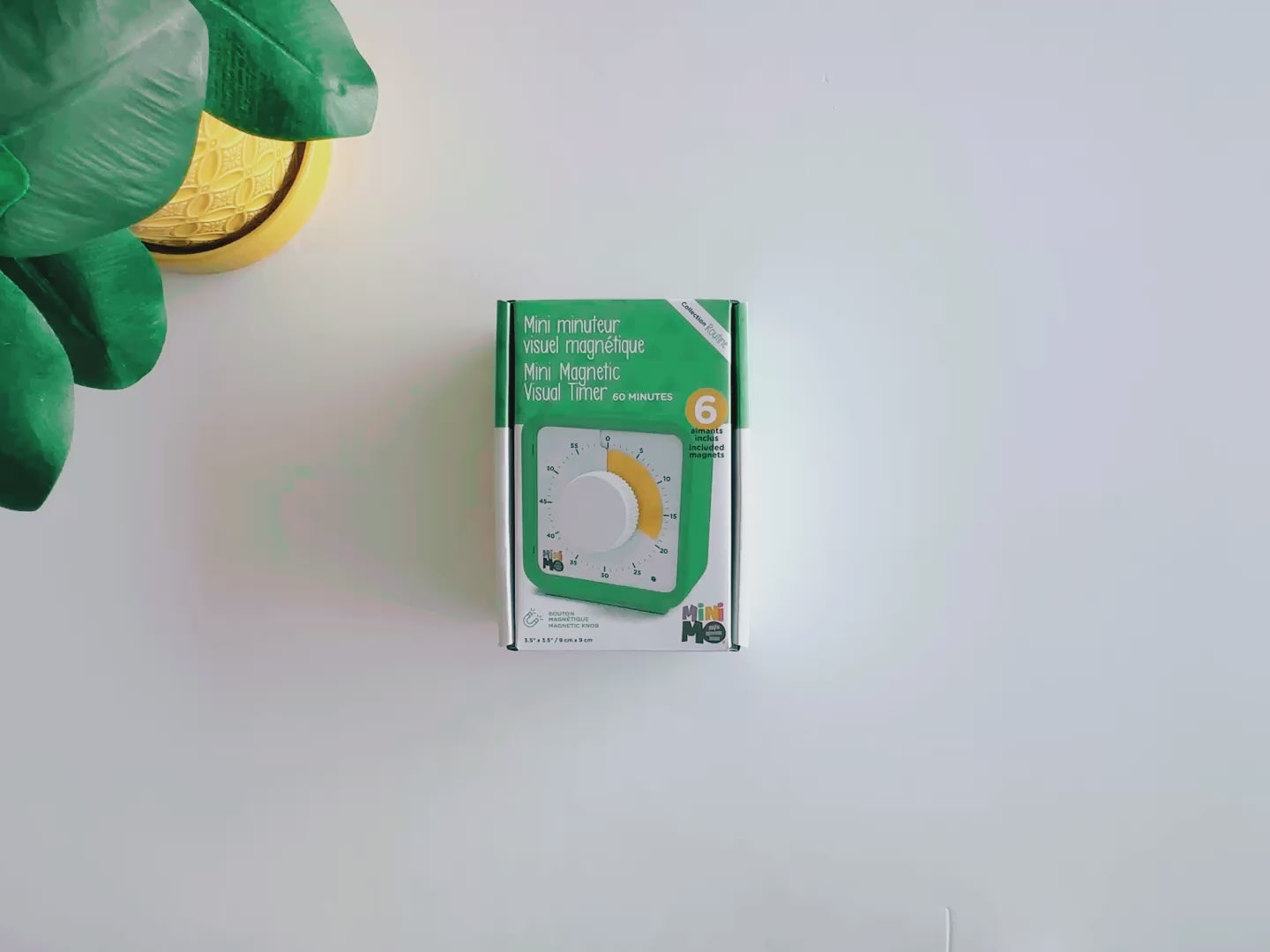 Mini minuteur visuel magnétique