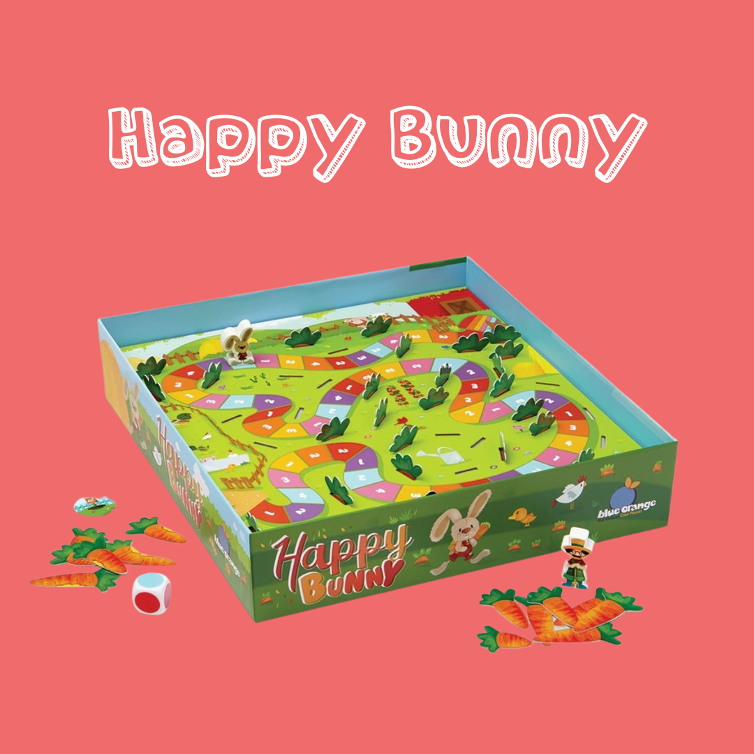 Idées de jeux coopératifs : happy bunny