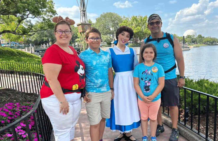 La famille Minimo en vacances à Disney