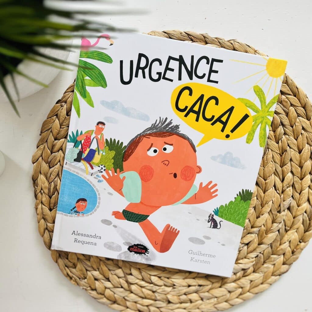Couverture du livre "Urgence caca !" 